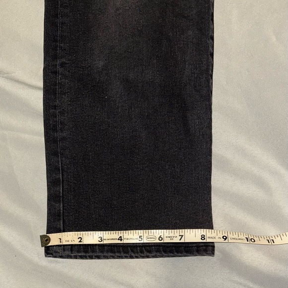 Levi's Ribcage Straight Ankle Women's Jeans | Size 27 | Black Rinse - Picture 12 of 14